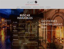 Tablet Screenshot of fincasray.com